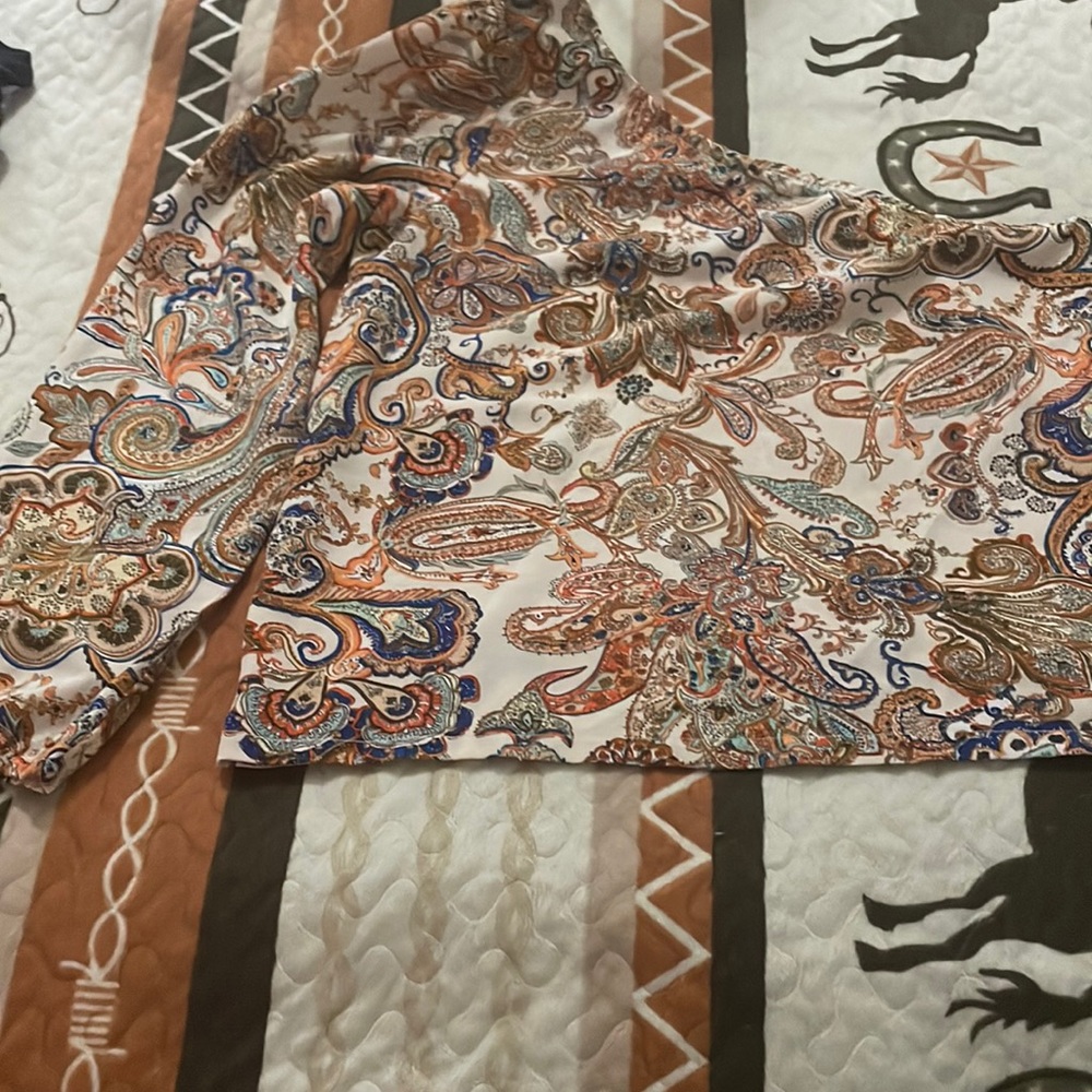 One sleeve blouse